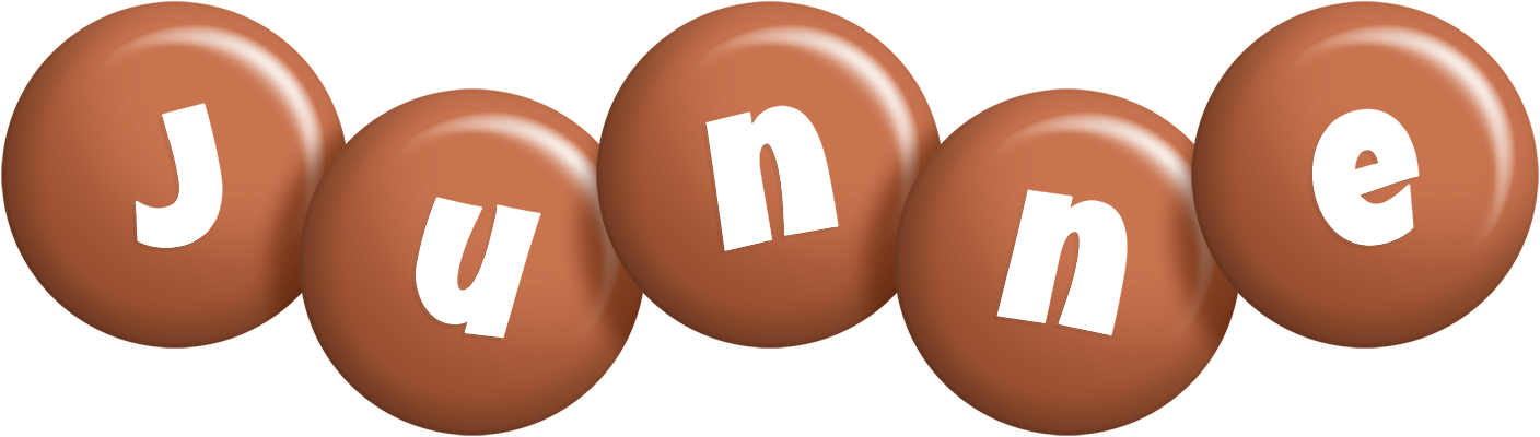 Junne candy-brown logo