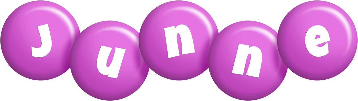 Junne candy-purple logo