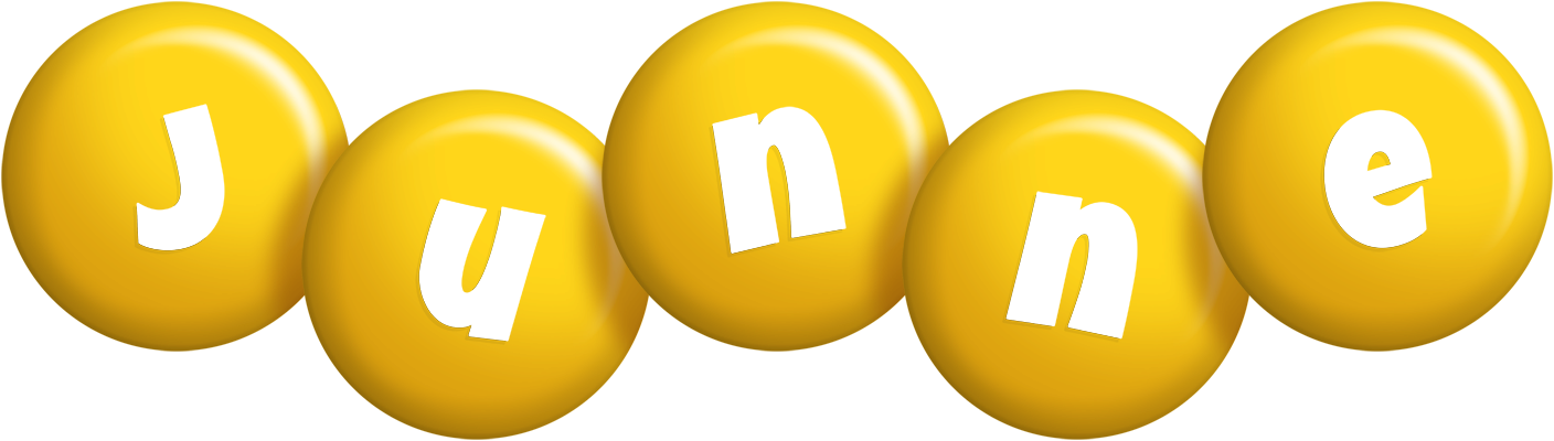 Junne candy-yellow logo