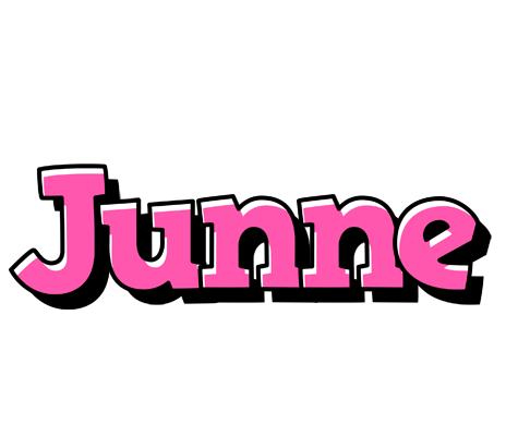 Junne girlish logo