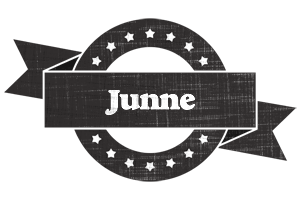 Junne grunge logo