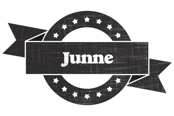 Junne grunge logo