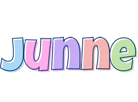 Junne pastel logo