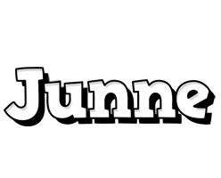 Junne snowing logo