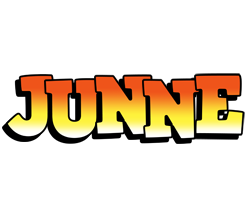 Junne sunset logo