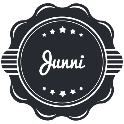 Junni badge logo