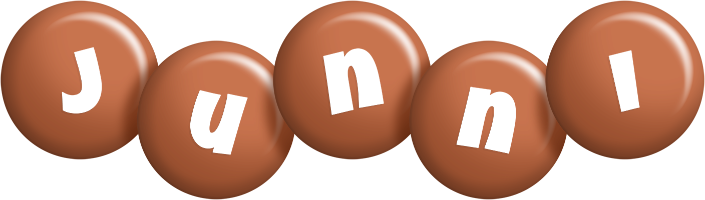 Junni candy-brown logo