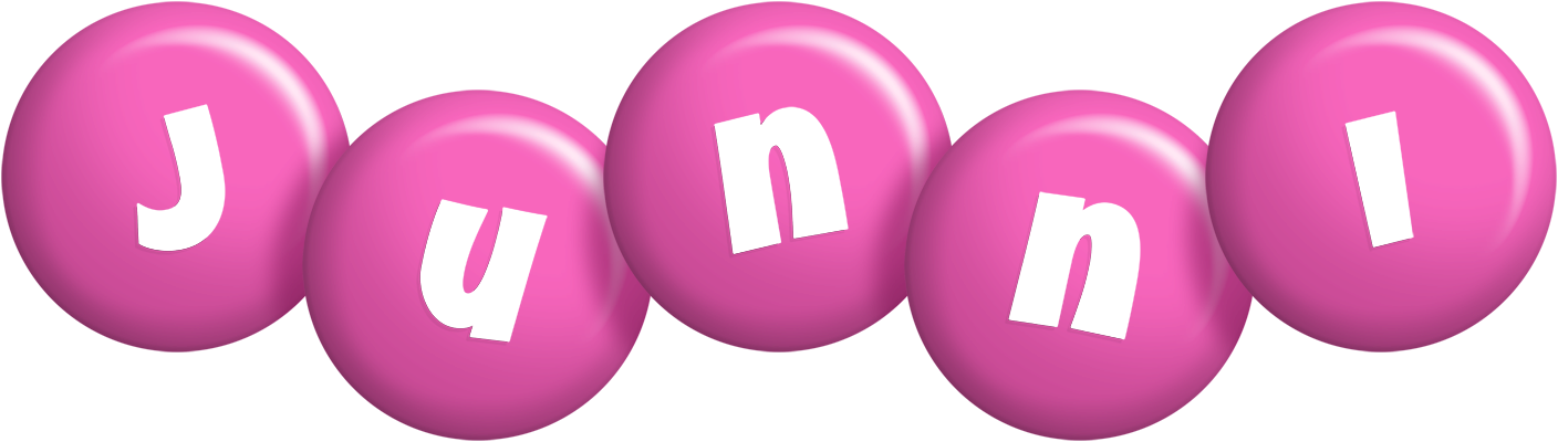 Junni candy-pink logo