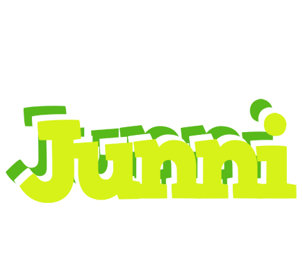 Junni citrus logo