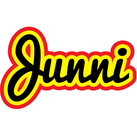 Junni flaming logo
