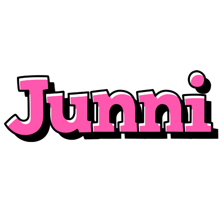 Junni girlish logo