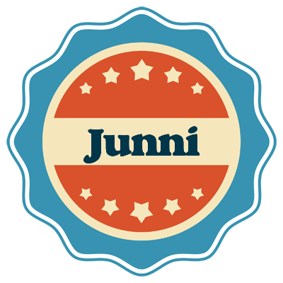 Junni labels logo