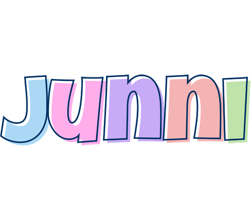 Junni pastel logo