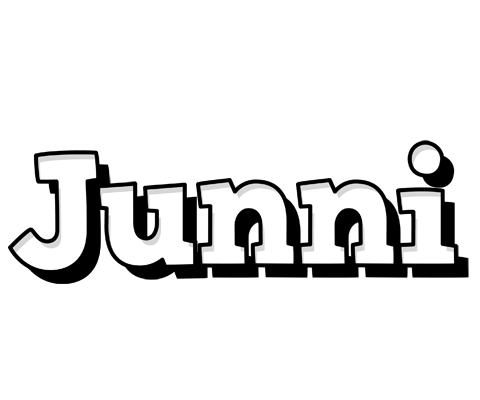 Junni snowing logo