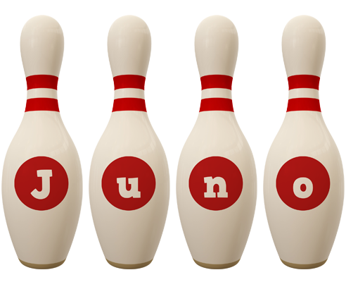 Juno bowling-pin logo