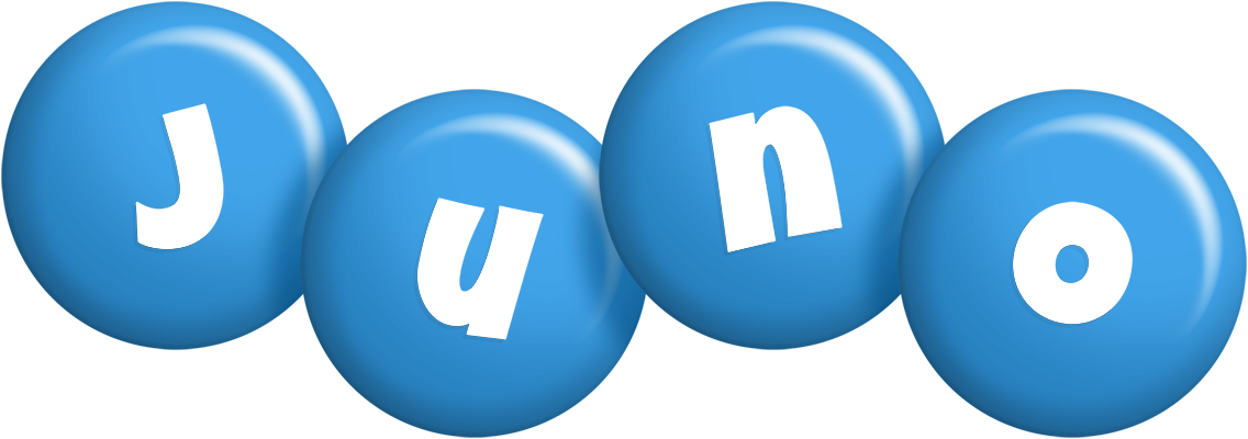 Juno candy-blue logo