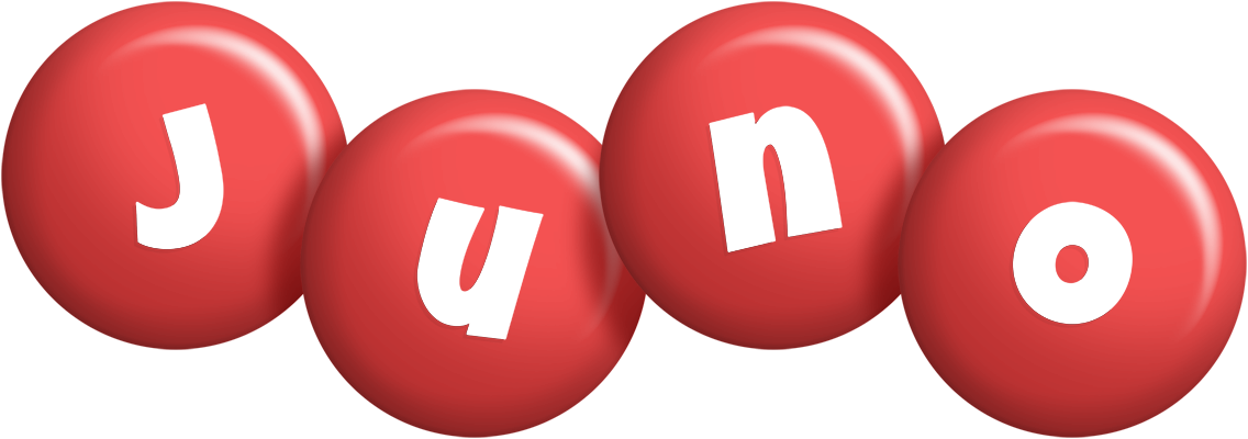Juno candy-red logo