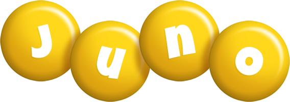 Juno candy-yellow logo