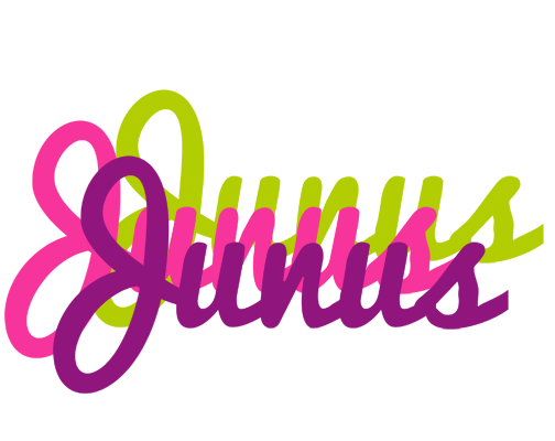 Junus flowers logo
