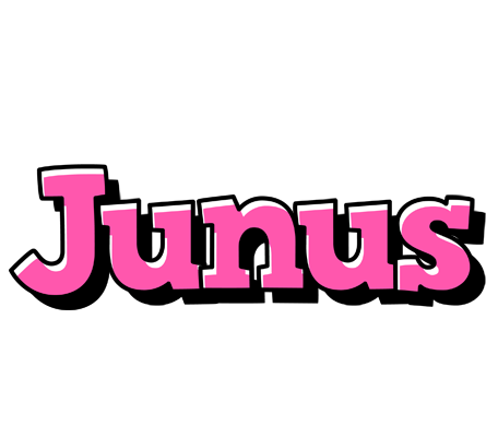 Junus girlish logo