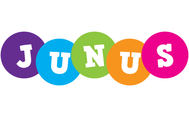Junus happy logo