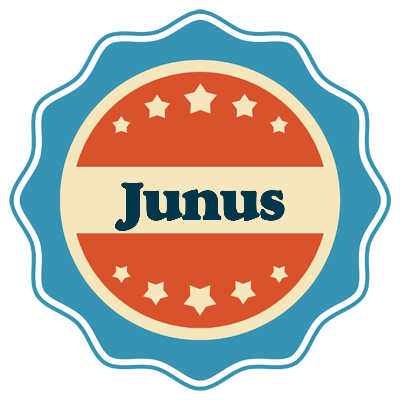Junus labels logo