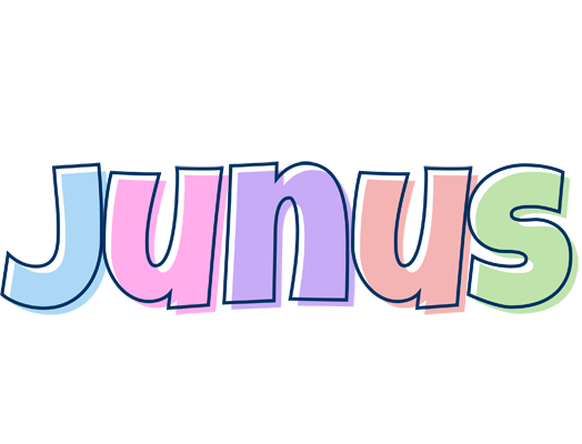 Junus pastel logo
