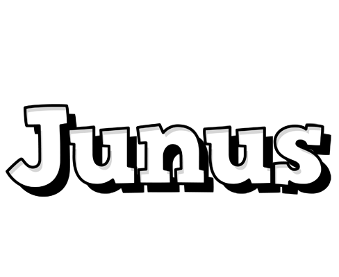 Junus snowing logo