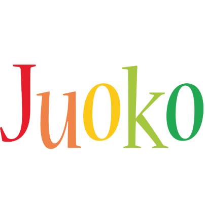 Juoko birthday logo