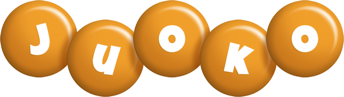 Juoko candy-orange logo