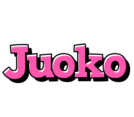 Juoko girlish logo