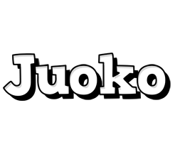 Juoko snowing logo