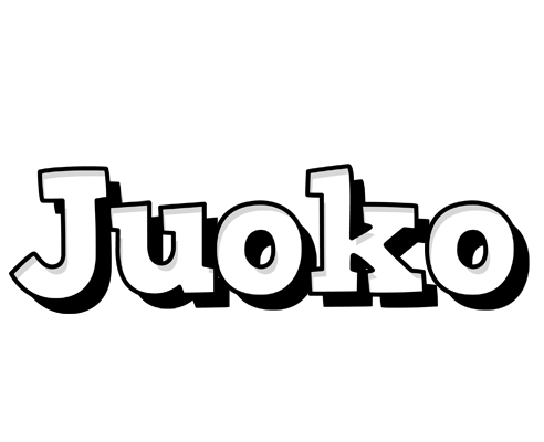 Juoko snowing logo