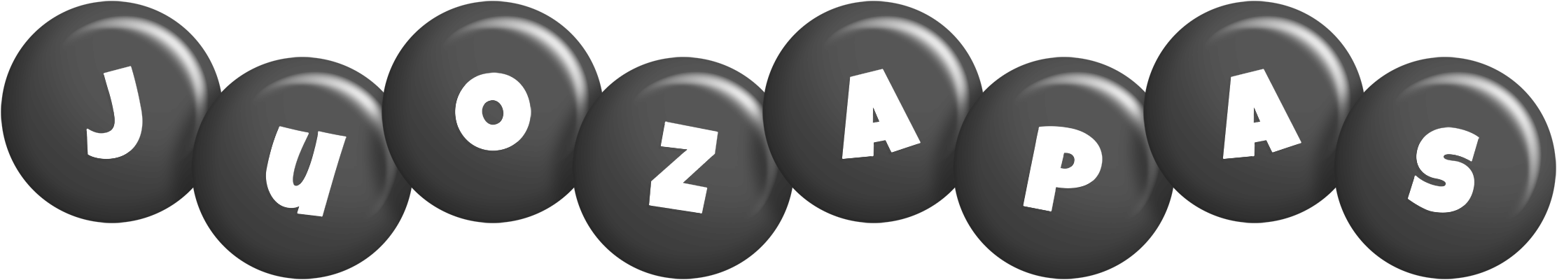 Juozapas candy-black logo