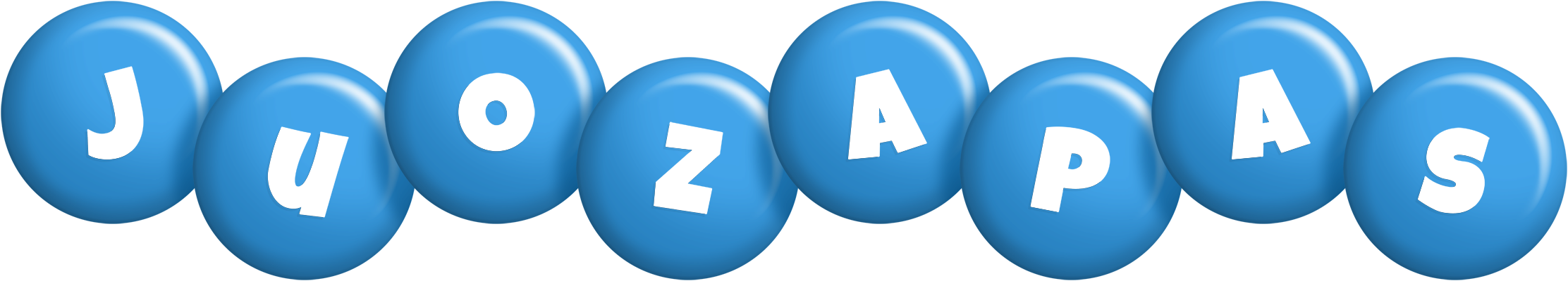 Juozapas candy-blue logo