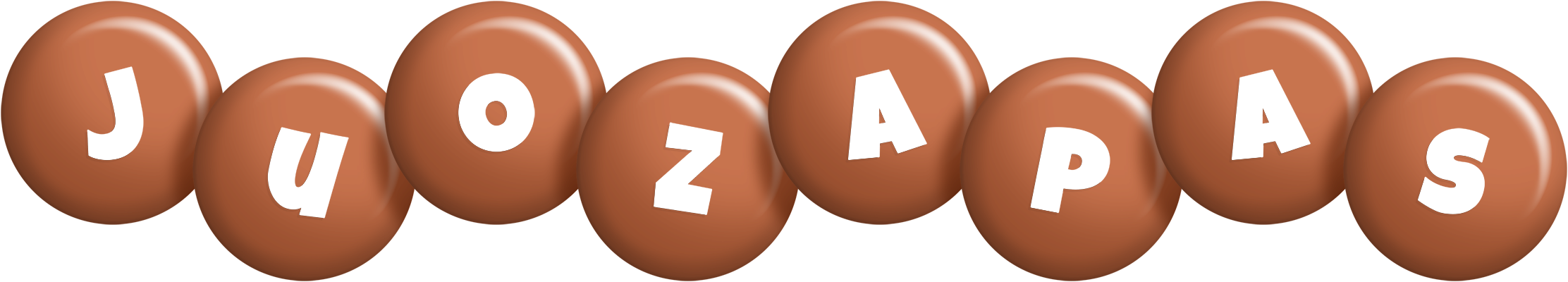 Juozapas candy-brown logo