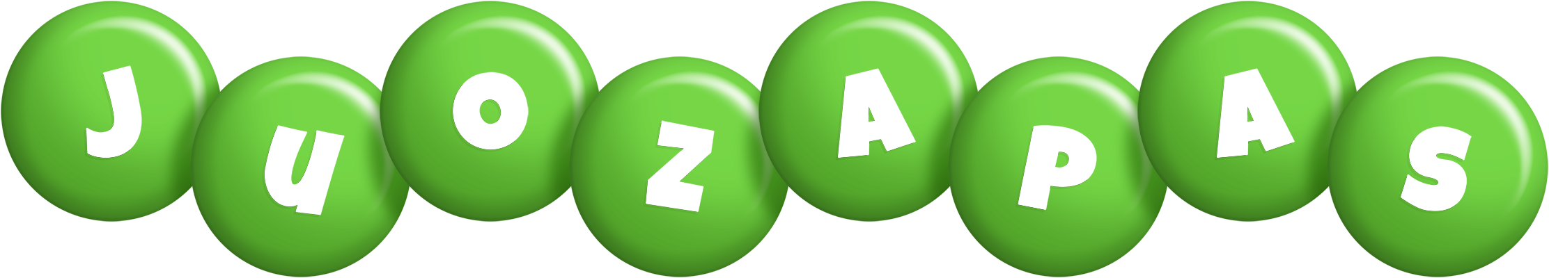 Juozapas candy-green logo