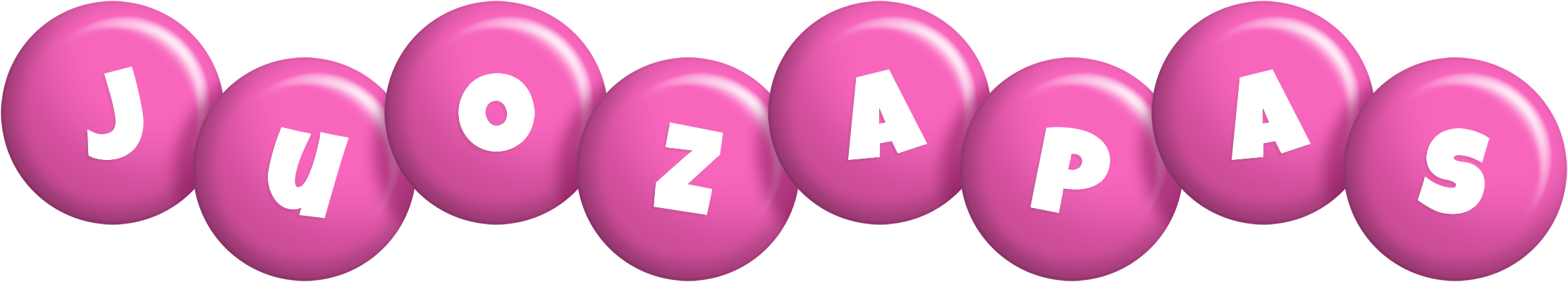 Juozapas candy-pink logo