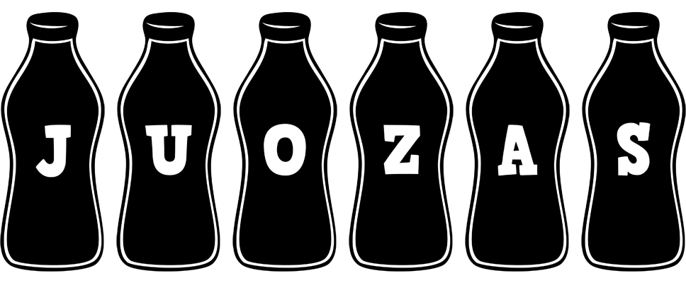 Juozas bottle logo