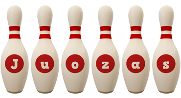 Juozas bowling-pin logo