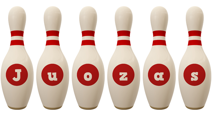 Juozas bowling-pin logo