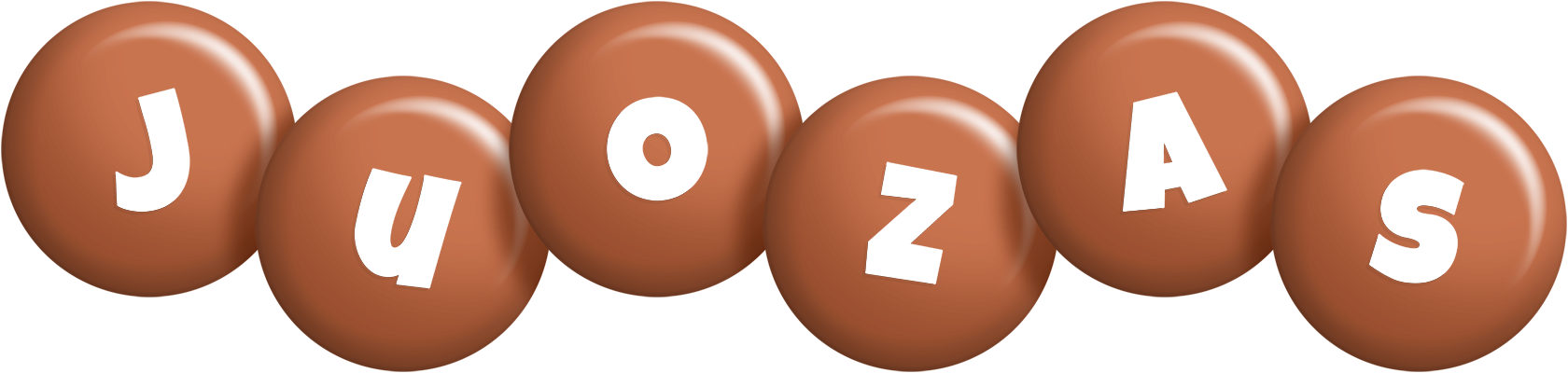 Juozas candy-brown logo
