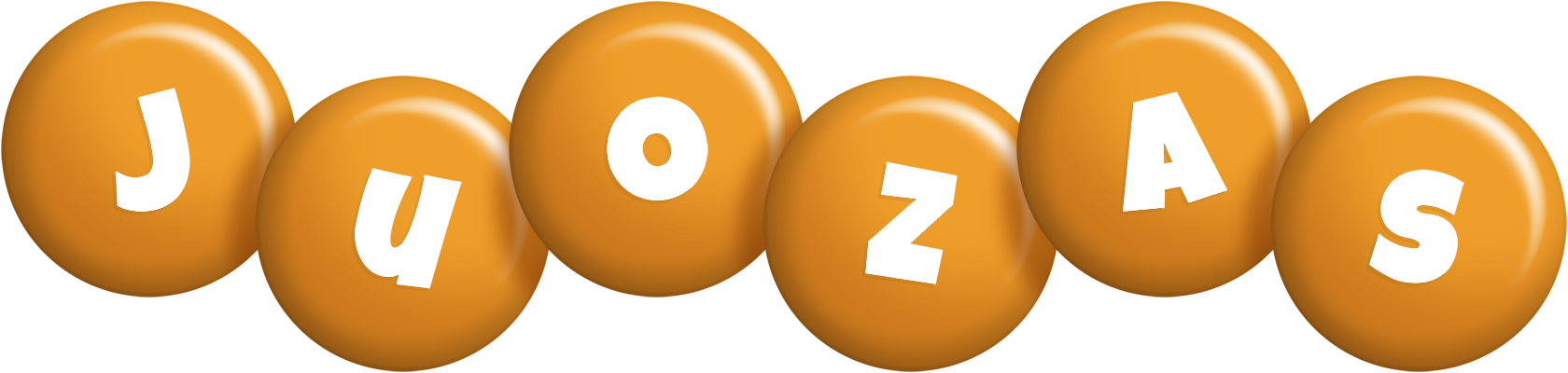 Juozas candy-orange logo