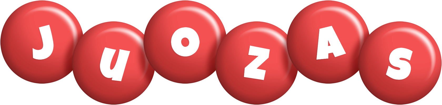 Juozas candy-red logo