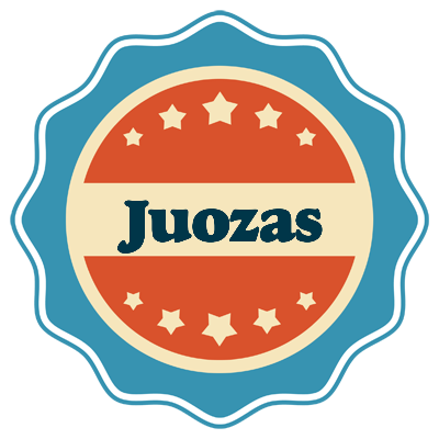 Juozas labels logo