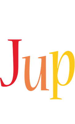 Jup birthday logo