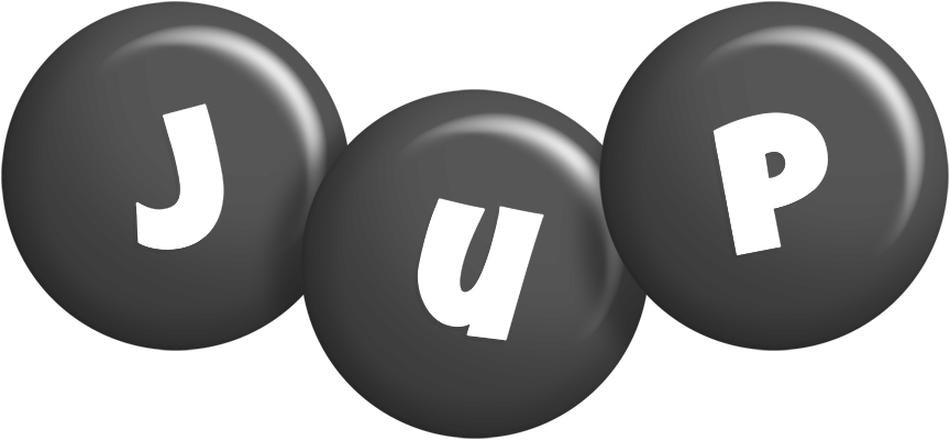 Jup candy-black logo