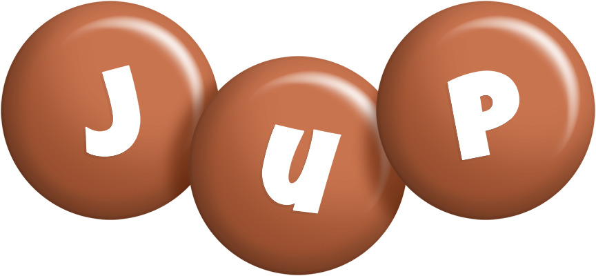 Jup candy-brown logo