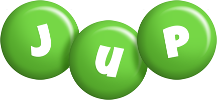 Jup candy-green logo