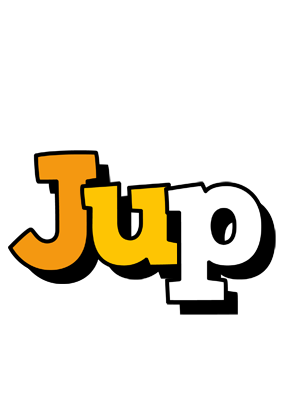 Jup cartoon logo
